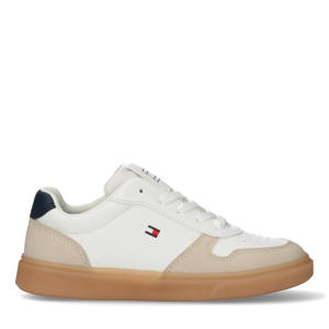Cooper sneakers beige/wit/blauw