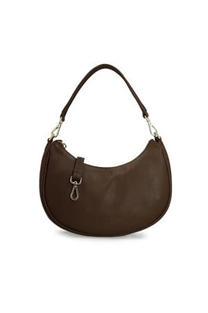 leren crossbody tas bruin