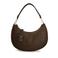 Manfield leren crossbody tas bruin