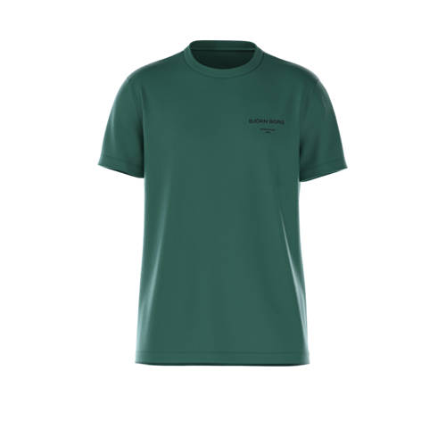 Björn Borg T-shirt BORG ESSENTIAL groen afbeelding