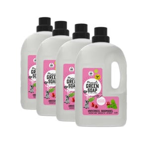 wasmiddel universeel - Patchouli & Cranberry 4 x 3L - 276 wasbeurten