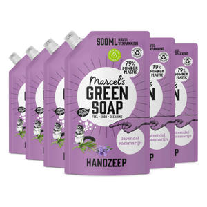 handzeep - Lavendel & Rozemarijn navulling 6 x 500ml