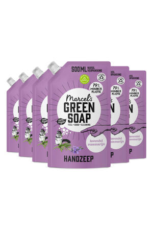 handzeep - Lavendel & Rozemarijn navulling 6 x 500ml
