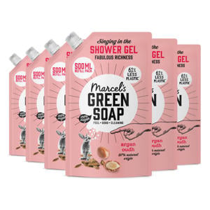 douchegel - Argan & Oudh navulling 6 x 500ml