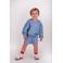 The New Chapter loose sweatshort blauw
