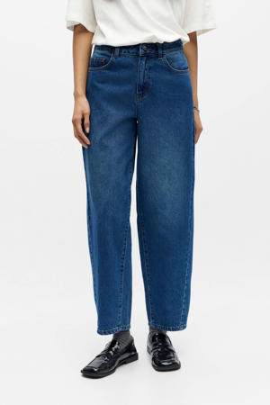 barrel jeans OBJMIU dark blue denim