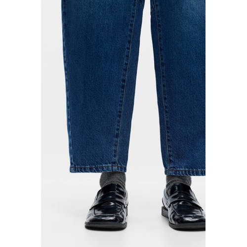 OBJECT barrel jeans dark blue denim afbeelding