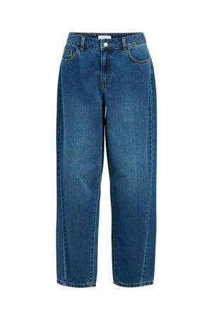 barrel jeans OBJMIU dark blue denim