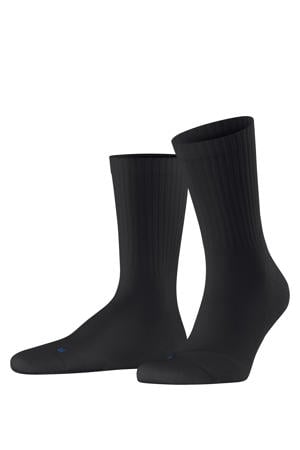 sokken Run Rib Crew zwart