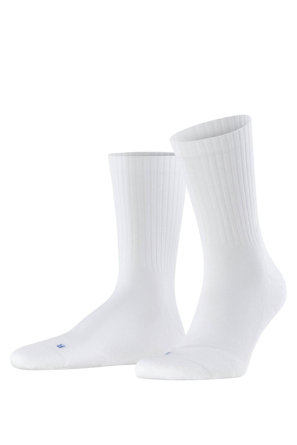 FALKE sokken Run Rib Crew wit