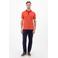LERROS regular polo koraalrood