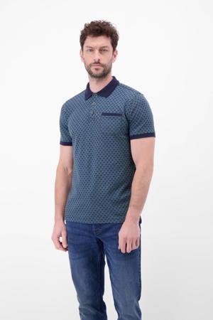 regular polo donkerblauw