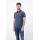 LERROS regular polo donkerblauw