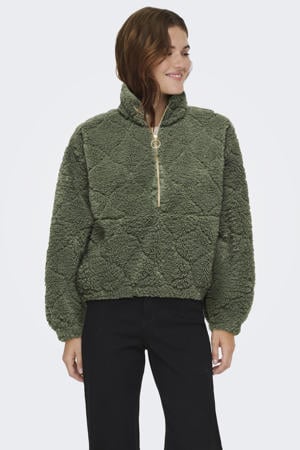fleecetrui groen
