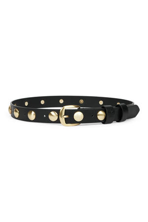 riem met studs Stella zwart