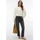 VERO MODA x Noor de Groot top wit gebreid