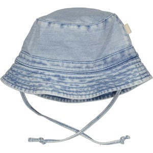 denim zonnehoed light wash