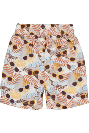 regular waist casual short bruin