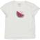 BESS T-shirt met pailletten wit