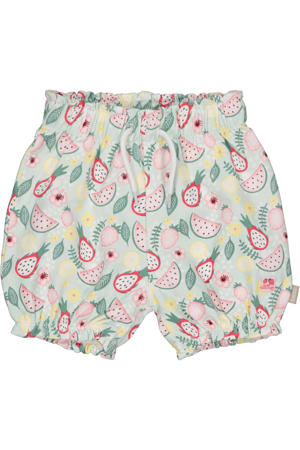 regular waist casual short groen