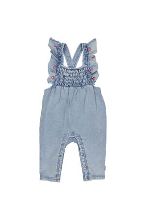 regular tuinbroek light blue denim