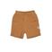 BESS regular waist casual short bruin met textuur