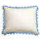 NOUS Living katoenen kussensloop off-white - scalloped edge (60x70 cm)
