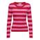 ONLY gestreepte pullover rib gebreid