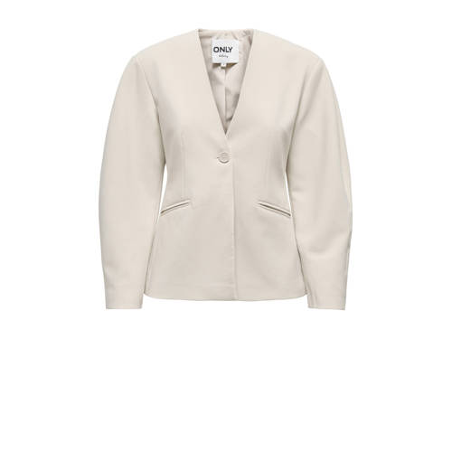 ONLY getailleerde blazer ecru afbeelding