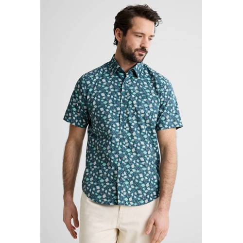 LERROS regular casual overhemd blauw afbeelding