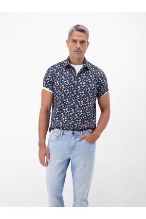 regular casual overhemd blauw