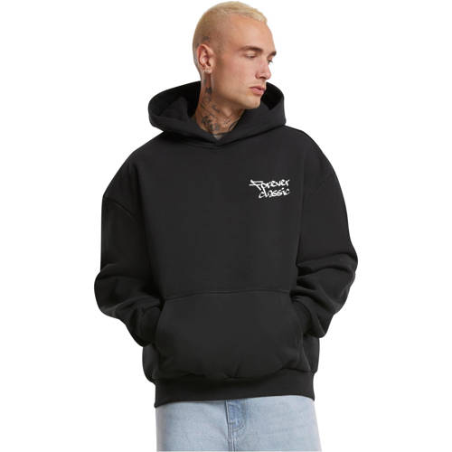 Mister Tee hoodie met backprint zwart afbeelding