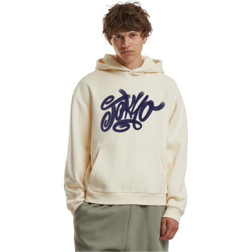 Mister Tee hoodie ecru afbeelding