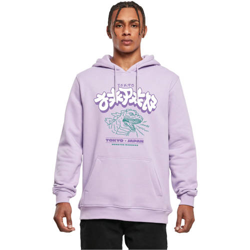 Mister Tee hoodie lila afbeelding