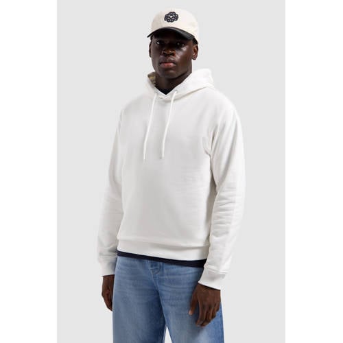 Pure Path hoodie met backprint wit afbeelding