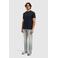 Pure Path regular T-shirt met backprint donkerblauw