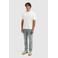 Pure Path oversized T-shirt ecru