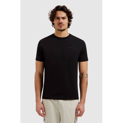 Pure Path regular T-shirt met backprint zwart afbeelding