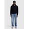Pure Path hoodie met backprint zwart
