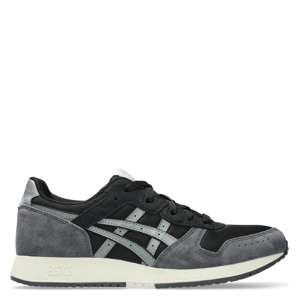 Zwarte unisex ASICS Lyte Classic sneakers van mesh-suède/voering: mesh/voetbed: eva met veters
