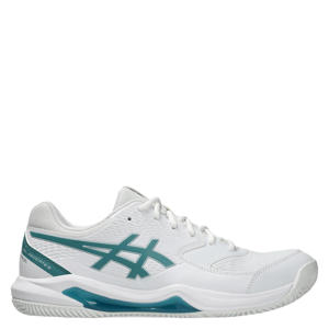 Gel-Dedicate 8 padelschoenen wit/groen