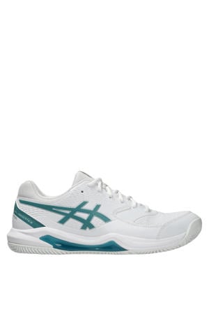 Gel-Dedicate 8 padelschoenen wit/groen