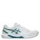 ASICS Gel-Dedicate 8 padelschoenen wit/groen
