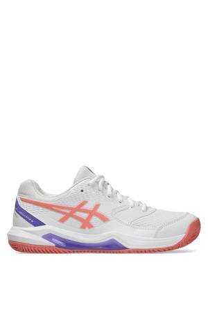 padelschoenen wit/koraalrood