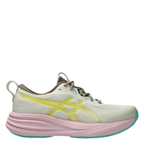 ASICS GEL-Pulse 17 hardloopschoenen ecru/roze/geel afbeelding