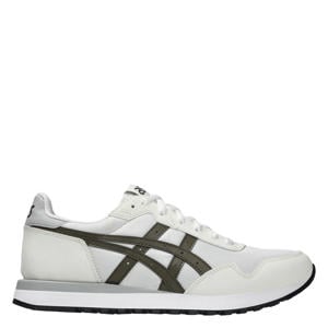 Tiger Runner II sneakers wit/donkerbruin