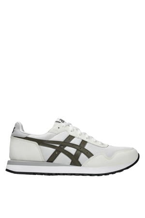 Tiger Runner II sneakers wit/donkerbruin