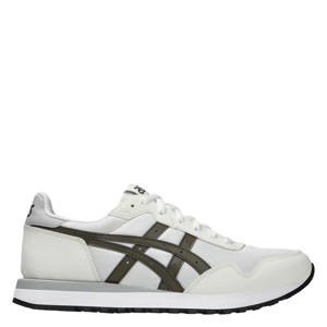 Tiger Runner II sneakers wit/donkerbruin