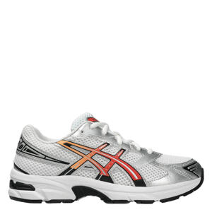 Gel-1130 sneakers wit/oranjerood