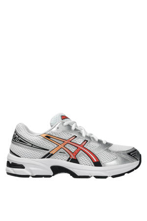 Gel-1130 sneakers wit/oranjerood
